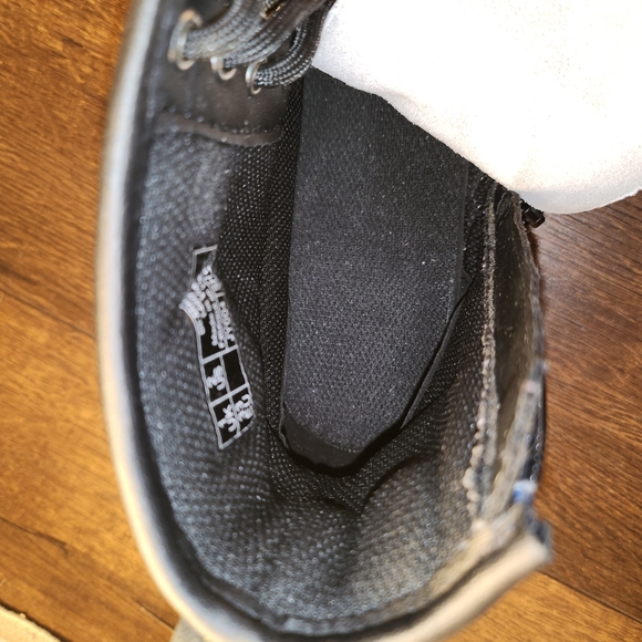 1460 dr martens boots white leather lace up boots size 2 US Junior - Picture 9 of 12